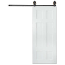 Load image into Gallery viewer, Custom Made Rustic Single Sliding Farmhouse Barn Door