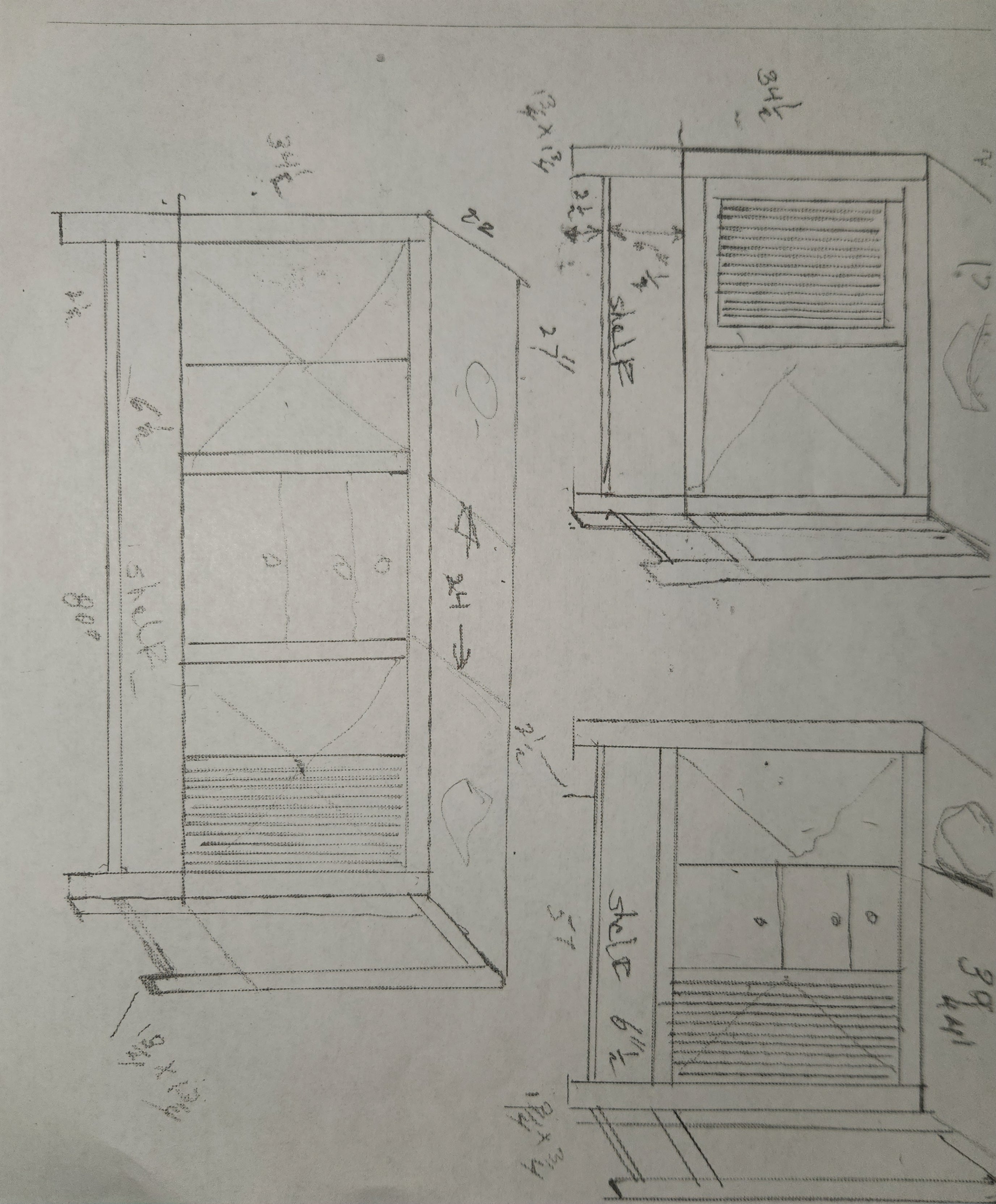 Custom Order for cabinets, Doors & Vanity