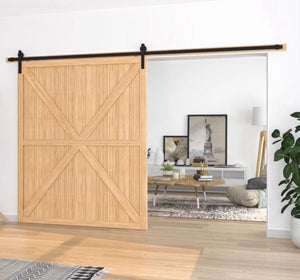 Custom X Style Planks Door