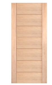 Custom Interior Grade White Oak Slab Door - Haley
