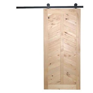 Cullfield - Custom Made Herringbone Style Rustic Farmhouse Sliding Barn Door