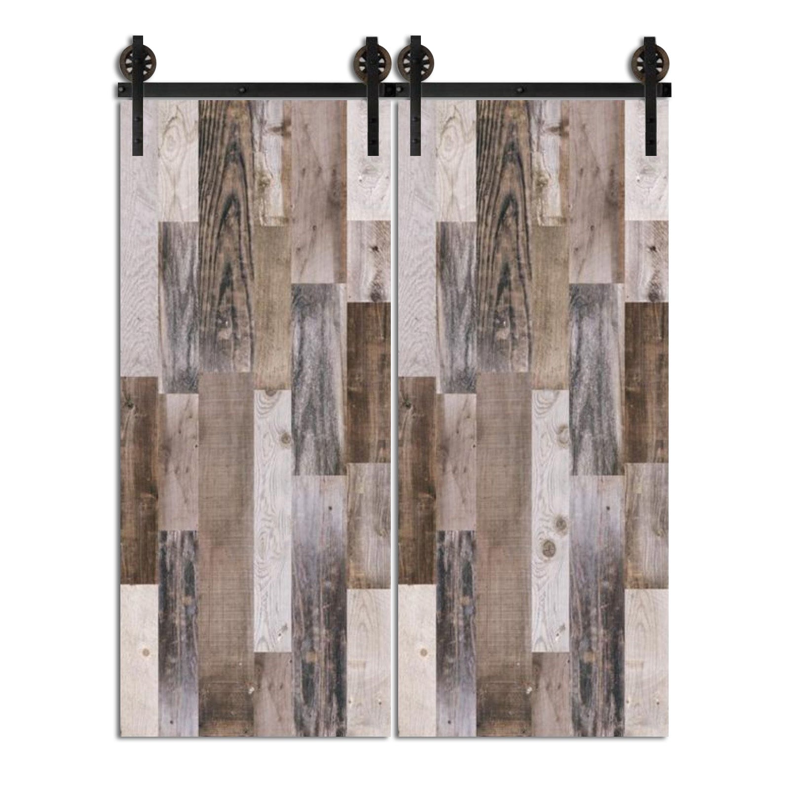 Eindzee - Modern Interior Double Sliding Barn Door