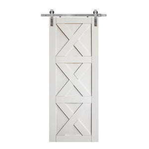 Mallidos - Three Panel Triple X Contemporary Barn Door