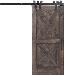 Pavv - Custom Made New Framed Sliding Farmhouse Barn Door