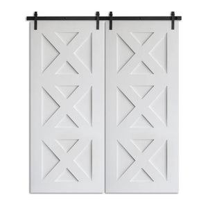 Vetera - Interior X Design Six Panels Double Barn Door