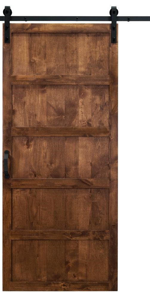 Cali- Custom Made Handcrafted Modern Rustic 5 Panel Wood Planks - Cali Custom Build