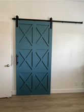 Load image into Gallery viewer, Custom Made Handcrafted Six X Panels Modern Capri Style Sliding Barn Door - Cali Custom Build