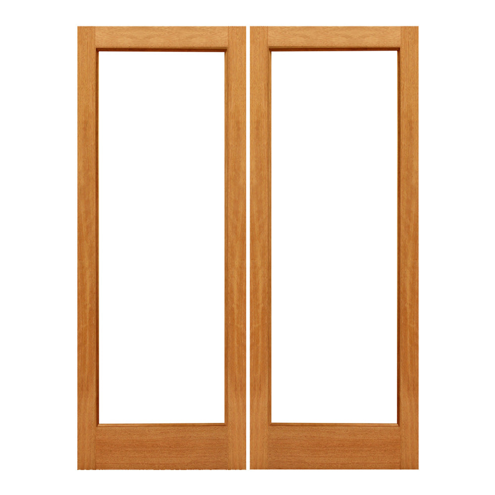 Jaelira - Interior Mahogany One Panel Insulated Glass Home Door
