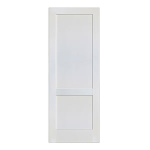 Uzark - Interior Modern 2 Panel Shaker Style Barn Door