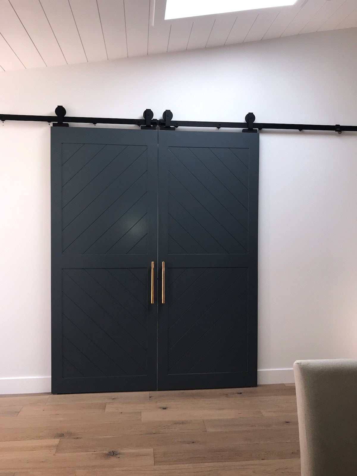Two Cypress Style Sliding Doors - Cali Custom Build