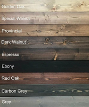Load image into Gallery viewer, Custom Made STAINED Different Stripes Design Rustic Farmhouse Sliding Barn Door Montreal Style - Cali Custom Build