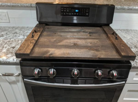 Electric OR Gas Stove Top Cover Stove Cover stove Top Cover Tray for Stove  Top Wood Stove Cover Stove Top 